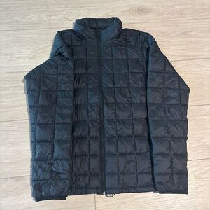 Quicksilver quilted zip up puffer jacket men’s size Large